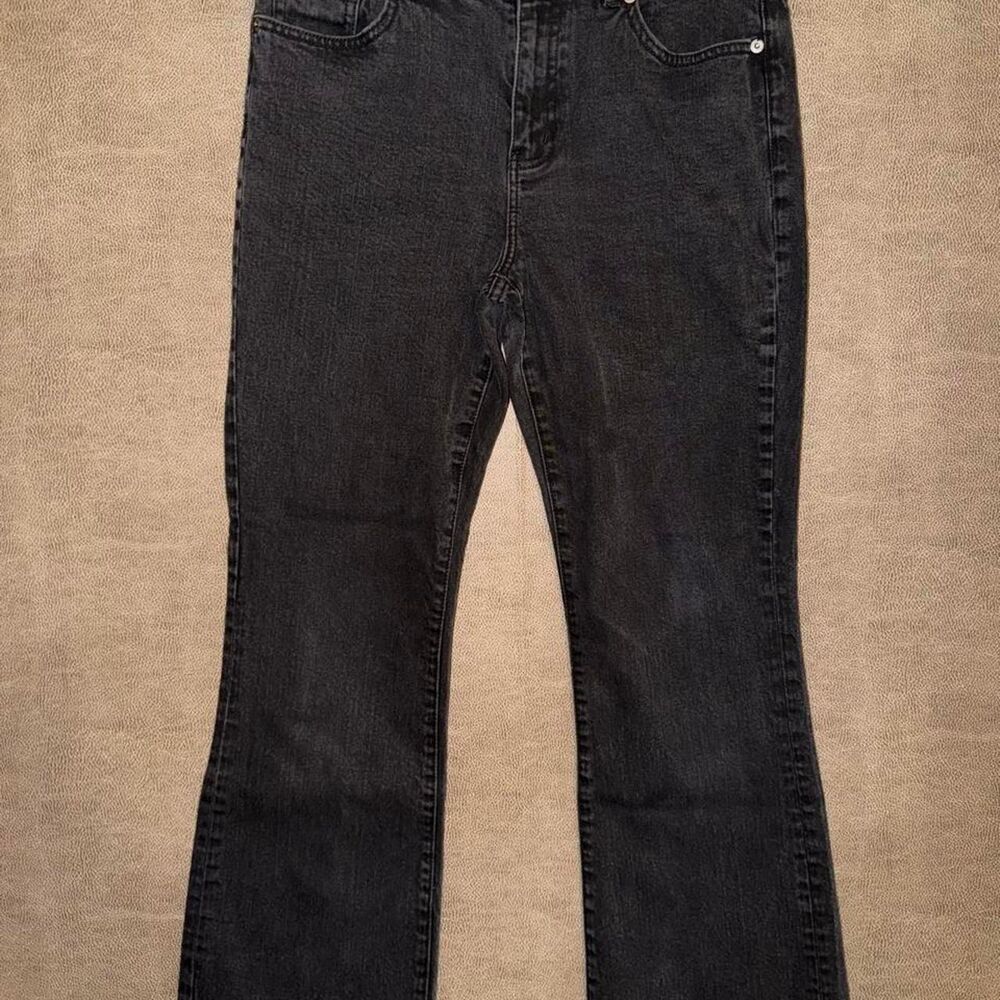 Ralph Lauren black wide leg jeans size 10P